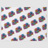 Happy Birthday Tissue Paper Seidenpapier (Vorderseite)