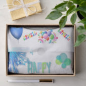 Happy Birthday Tissue Paper Seidenpapier (Geschenk)