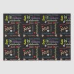 Happy Birthday Tissue Paper Son Seidenpapier<br><div class="desc">Happy Birthday Tissue Paper</div>