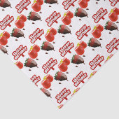 Happy Birthday Tissue Paper Strawberry Seidenpapier (Ausschnitt)