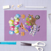 Happy Birthday Tissue Paper Viktorianisch Seidenpapier (Handwerk)