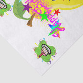 Happy Birthday Tissue Pear Cupcake Seidenpapier (Ausschnitt)