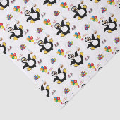 Happy Birthday Tissue Pinguin Seidenpapier (Ausschnitt)