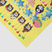 Happy Birthday Tissue Pinguin Seidenpapier (Ausschnitt)