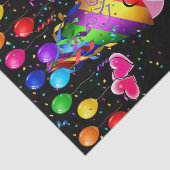 Happy Birthday Tissue Pink Pig Hummel Seidenpapier (Ausschnitt)