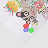 Happy Birthday Tissue Possum Cake Seidenpapier (Ausschnitt)