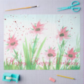 Happy Birthday Tissue Seidenpapier (Basteln)