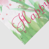 Happy Birthday Tissue Seidenpapier (Ausschnitt)