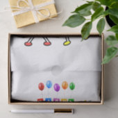 Happy Birthday Tissue Twins Ice Creme Seidenpapier (Geschenk)