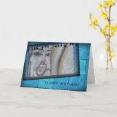 happy birthday _ Titel: 'only for me' Karte (Gelbe Blume)