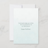 Happy Birthday To a Special Grandson Karte (Rückseite)