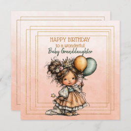 Happy Birthday To A Wonderful Baby Granddaughter