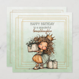 Happy Birthday To A Wonderful Granddaughter