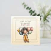 Happy Birthday To A Wonderful Granddaughter (Stehend Vorderseite)