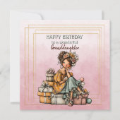 Happy Birthday To A Wonderful Granddaughter (Vorderseite)