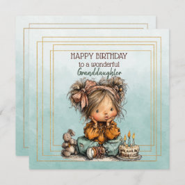 Happy Birthday To A Wonderful Granddaughter