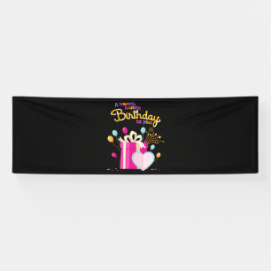 Happy Birthday To You 2,5x8 Vinyl Banner
