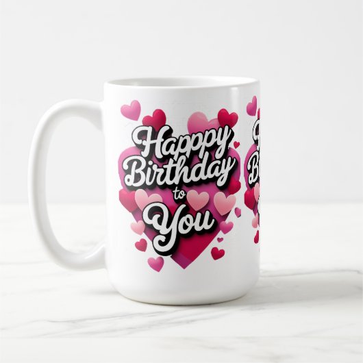 Happy birthday to You Kaffeetasse (Links)