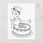 Happy Birthday Toddler Postkarte (Vorderseite)