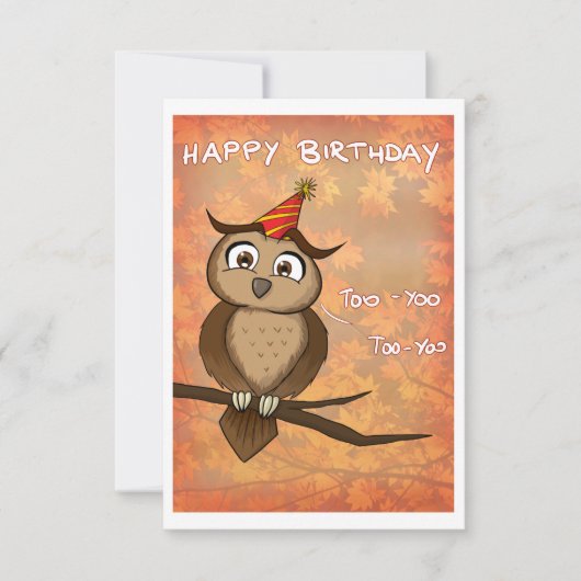 Happy Birthday Too-Yoo (Vorderseite)