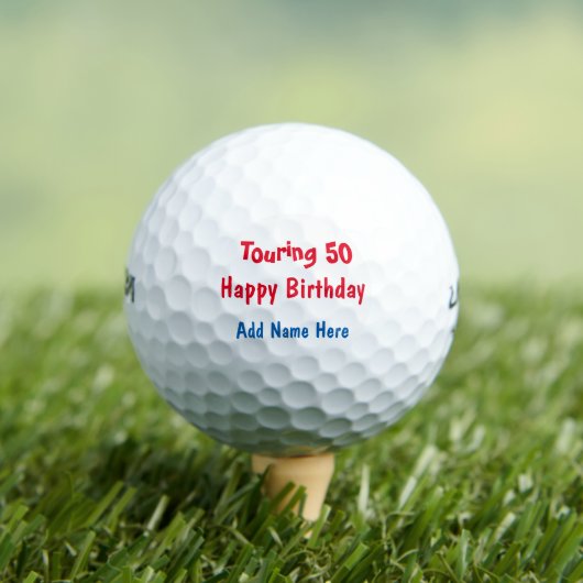Happy Birthday Tour Golfball (Insitu T-Shirt)