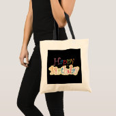 Happy Birthday Tragetasche (Vorderseite (Produkt))