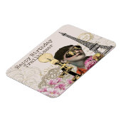 Happy Birthday Trailblazer Steampunk Vintag Magnet (Linke Seite)