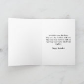 Happy birthday, tranquil river scene karte (Innenseite)