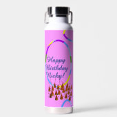 Happy Birthday Trinkflasche (Vorne)