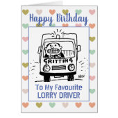Happy Birthday Truck Driver (Vorne)