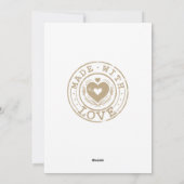 Happy Birthday Twin Feiertagskarte (Rückseite)