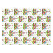 Happy Birthday Twin Tablecloth Confetti Cupcake  Tischdecke (Vorderseite (Horizontal))