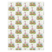 Happy Birthday Twin Tablecloth Confetti Cupcake  Tischdecke (Vorderseite)