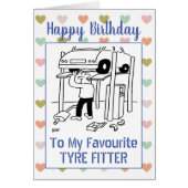 Happy Birthday Tyre Fitter (Vorne)
