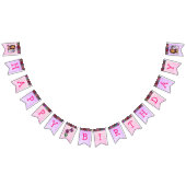 Happy Birthday Unicorn und Fairies Banner (Alle)