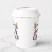 Happy Birthday Unicorns Paper Cups Pappbecher (Links)