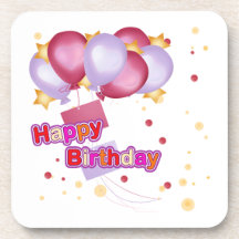 Happy Birthday Untersetzer