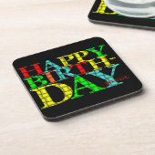Happy Birthday Untersetzer (Linke Seite)
