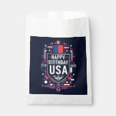 Happy Birthday USA 250 Geschenktütchen (Vorderseite)