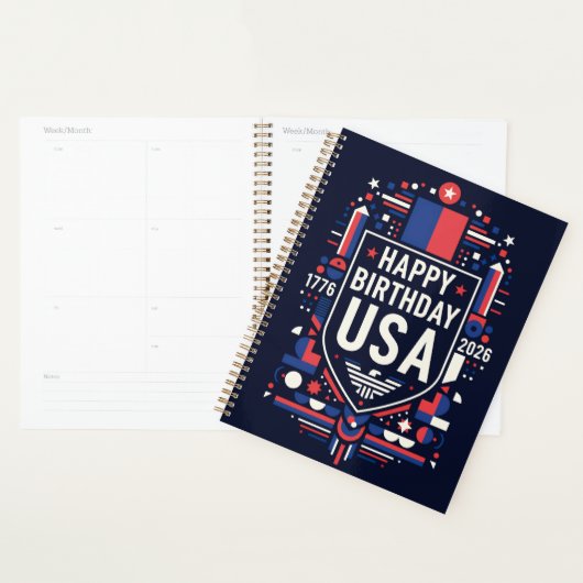 Happy Birthday USA 250 Planer (Anzeige)