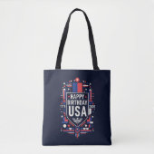 Happy Birthday USA 250 Tasche (Vorderseite)
