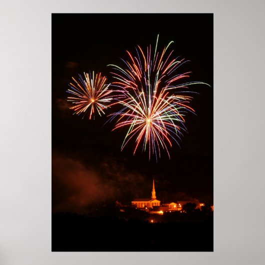 Happy Birthday USA Poster (Vorne)