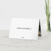 Happy Birthday Vater Card Karte (Rückseite)