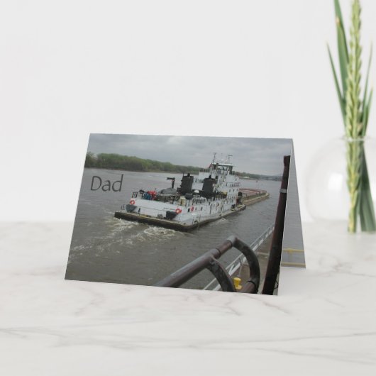 Happy Birthday Vater Card von Janz Karte (Vorderseite)