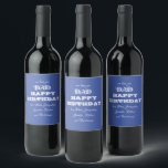 Happy Birthday Vater Custom Kids Names Cool Weinetikett<br><div class="desc">Herzlichen Glückwunsch zum Geburtstag Vater Custom Kids Names Cool Wine Label. Klicken Sie auf Diese Vorlage anpassen, um sie mit den Familiennamen schnell und einfach anzupassen. Glücklicher Geburtstag Vater Custom Kids Names Cool Wine Label, ist Teil der Geschenksammlung für Vater in diesem Laden, die eine Reihe von einzigartigen personalisierten Geschenkartikeln...</div>