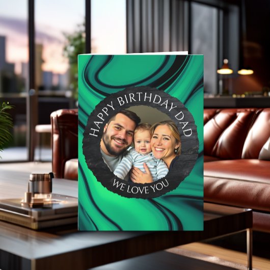 Happy Birthday Vater | Fotovorlage Karte