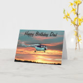 Happy Birthday Vater Karte (Gelbe Blume)