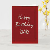 Happy Birthday Vater Karte (Gelbe Blume)