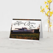 Happy Birthday Vater Karte (Gelbe Blume)