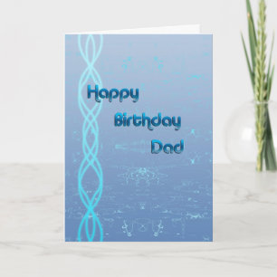 Happy Birthday Vater Karte
